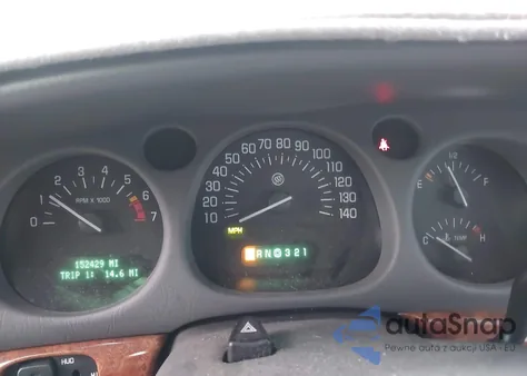 2002 Buick Lesabre Limited из США, поврежденный, VIN 1G4HR54K42U262659